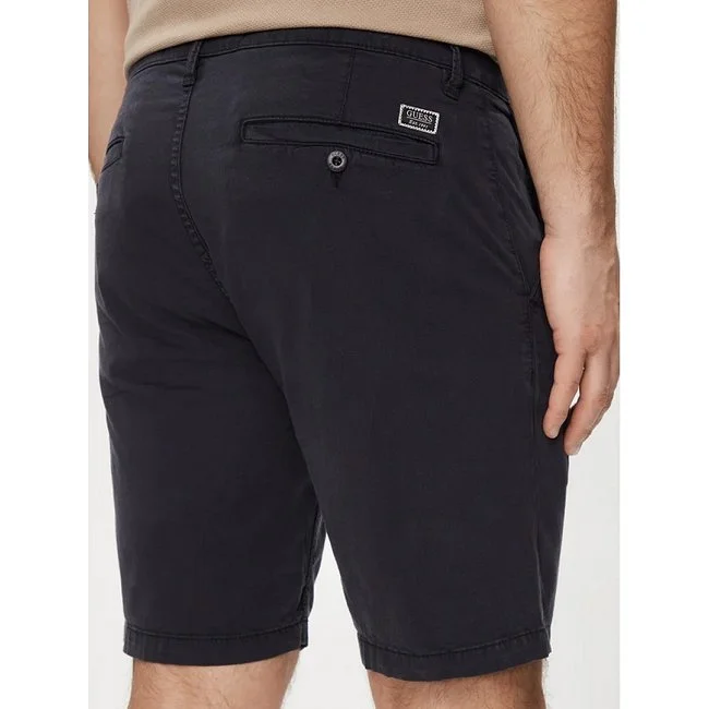 Pantalón Corto Guess Azul Marino Hombre Pantalón Corto Guess Azul Marino Hombre