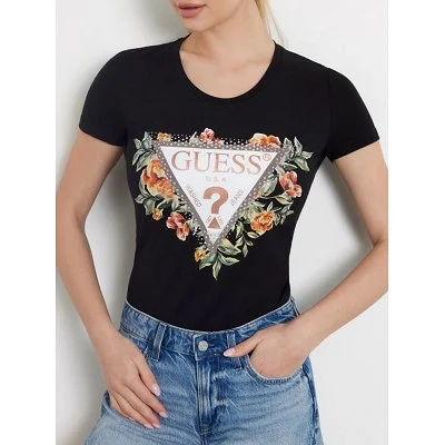 Camiseta Guess Negra Logo... 2