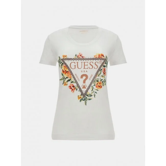 Camiseta Guess Blanca Mujer