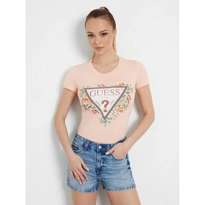 Camiseta Guess Salmón Logo...