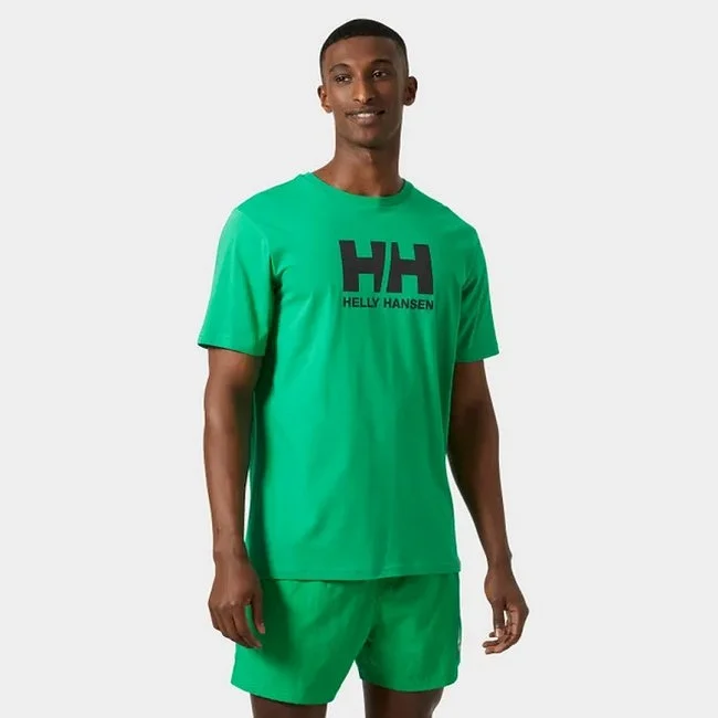 Camiseta Helly Hansen Verde Hombre