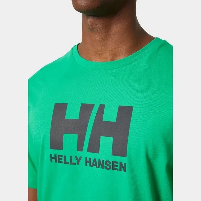 Camiseta Helly Hansen Verde Hombre