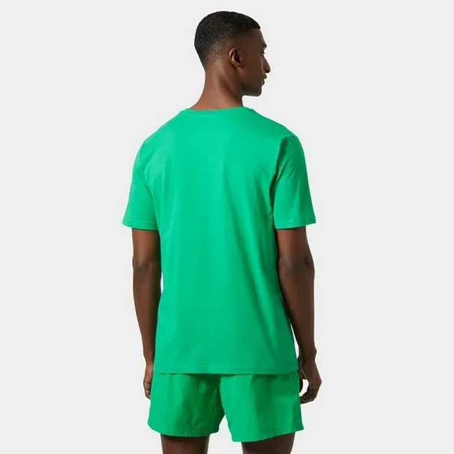Camiseta Helly Hansen Verde Hombre