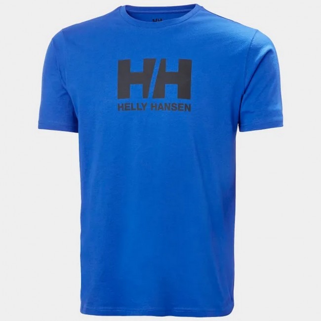 Camiseta Helly Hansen Azul Logo Frontal