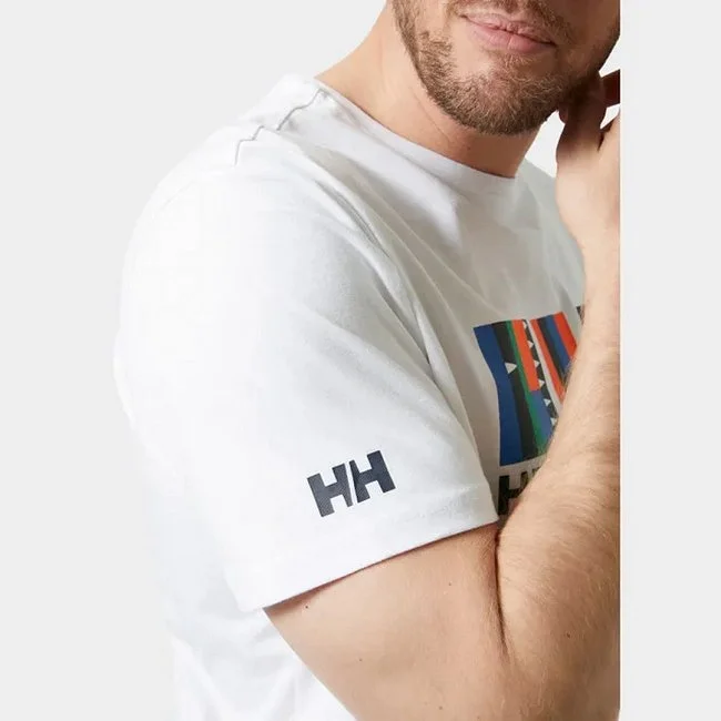 Camiseta Helly Hansen Blanca Hombre