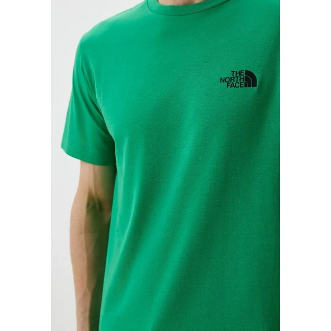 Camiseta The North Face Verde Hombre