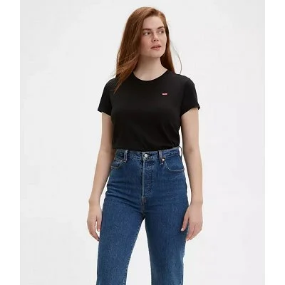 Camiseta Levi's Negra Mujer