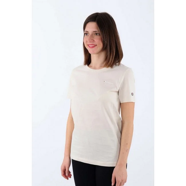 Camiseta Champion Beige Mujer