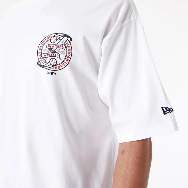 Camiseta New Era Blanca Hombre Camiseta New Era Blanca Hombre
