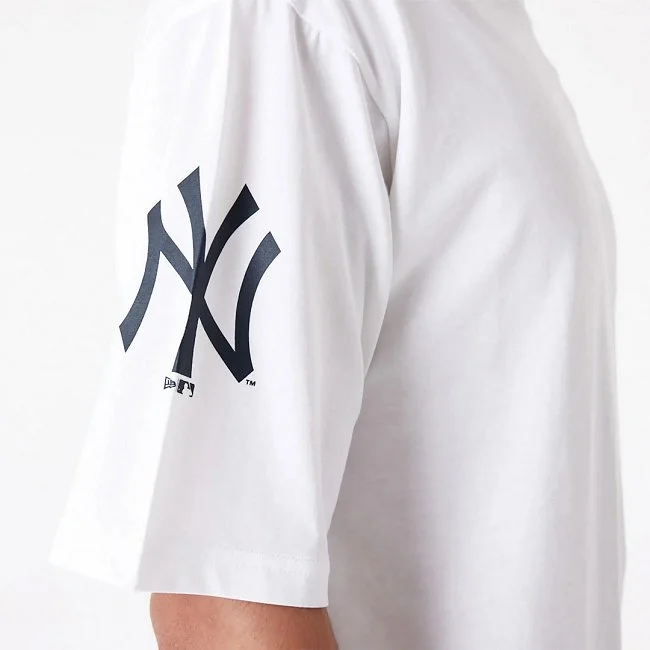 Camiseta New Era Blanca Hombre Camiseta New Era Blanca Hombre