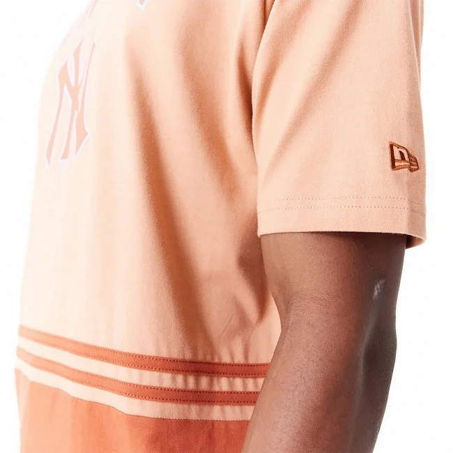 Camiseta New Era Naranja Hombre Camiseta New Era Naranja Hombre