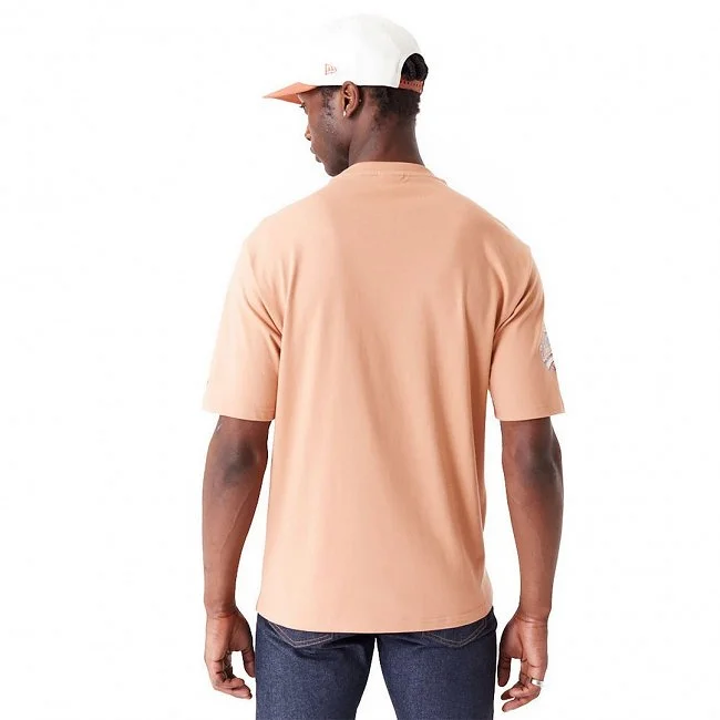 Camiseta New Era Naranja Hombre Camiseta New Era Naranja Hombre