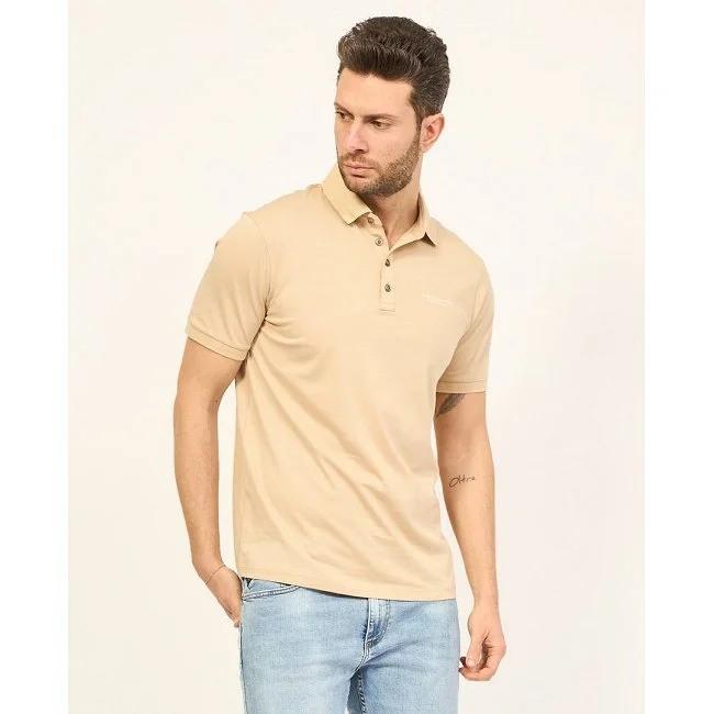 Polo Armani Exchange Beige Hombre