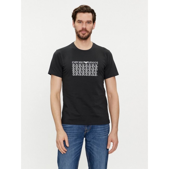 Camiseta Armani Hombre Negra