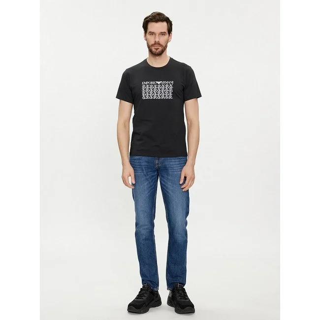 Camiseta Armani Negra Hombre