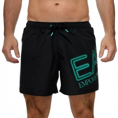 Bañador Armani Hombre Negro