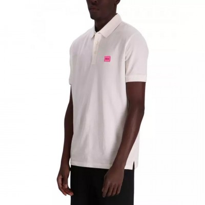 Polo Hugo Hombre Blanco 2