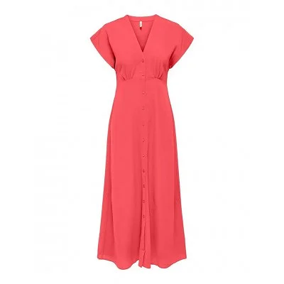 Vestido Largo ONLY Mujer Rosa