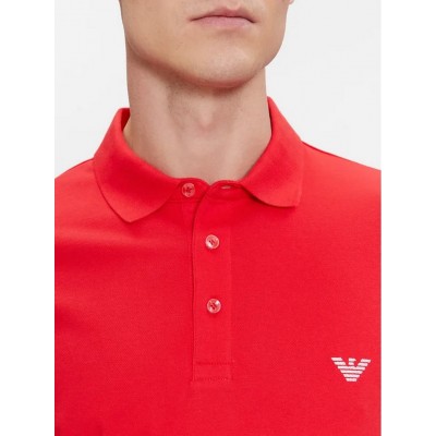 Polo Armani Hombre Rojo 2