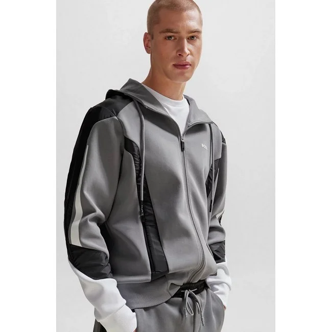 Sudadera Boss Hombre Gris