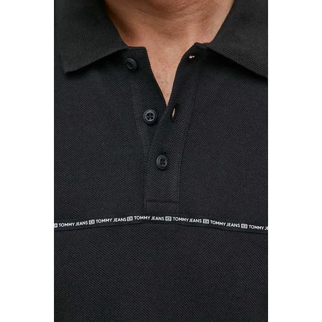 Polo Tommy Hilfiger Negro Hombre