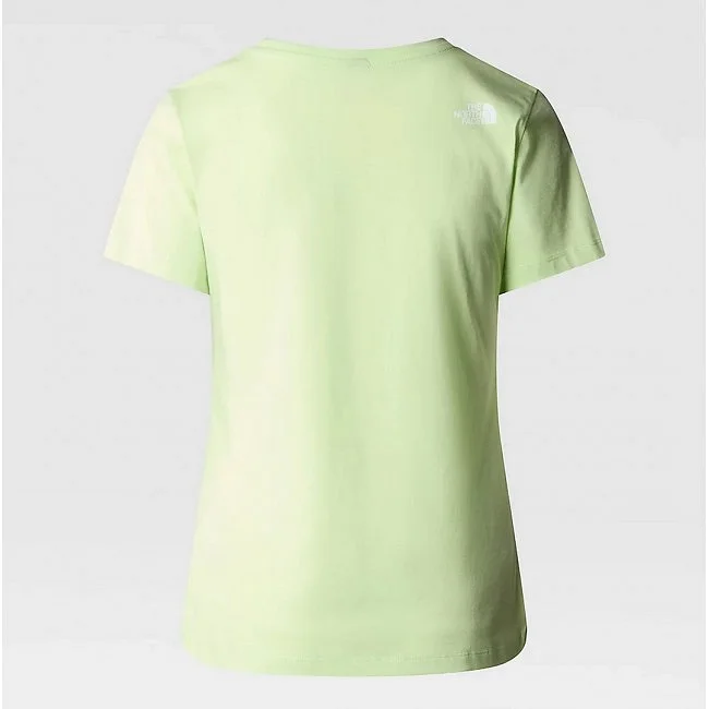 Camiseta The North Face Verde Mujer Camiseta The North Face Verde Mujer
