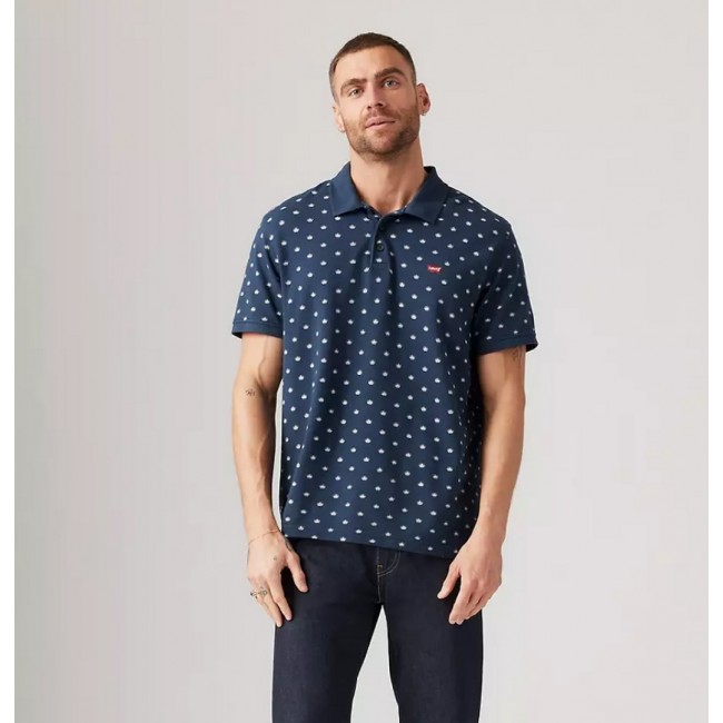 Polo Levi's Hombre Estampado Azul Marino