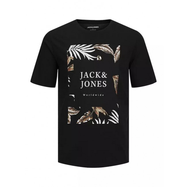 Camiseta Jack & Jones Hombre Negra