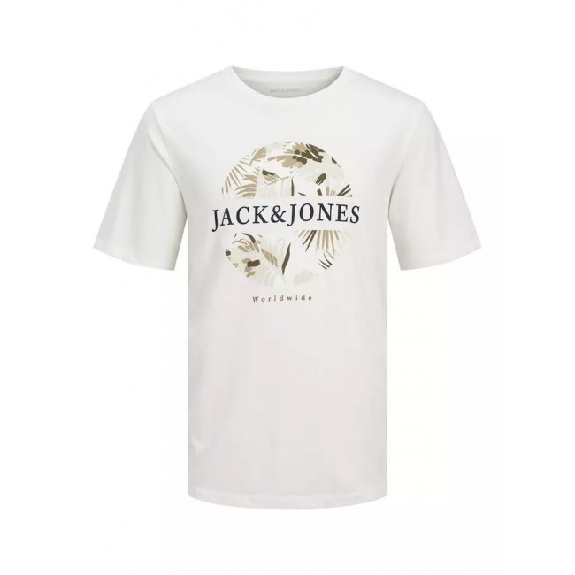 Camiseta Jack & Jones Hombre Blanca