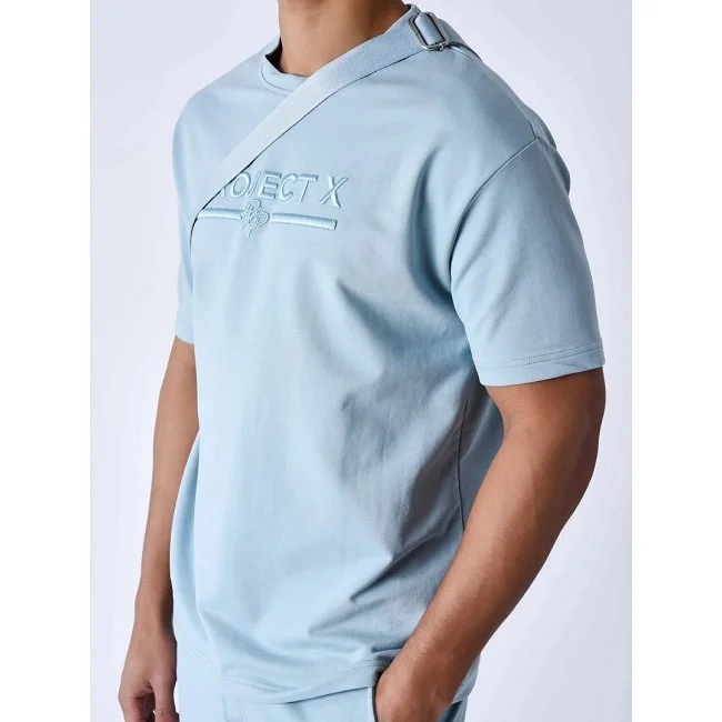 Camiseta Project X Paris Azul Hombre