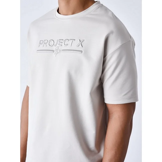 Camiseta Project X Paris Gris Hombre