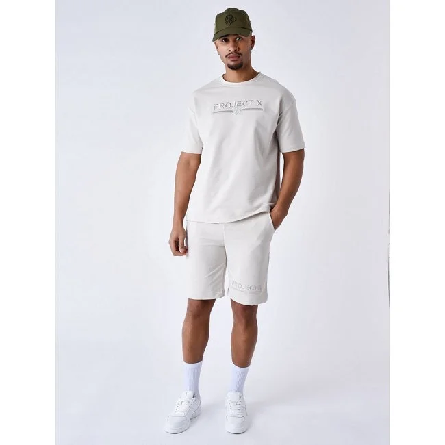 Camiseta Project X Paris Gris Hombre