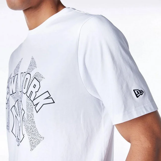 Camiseta New Era Blanca Hombre