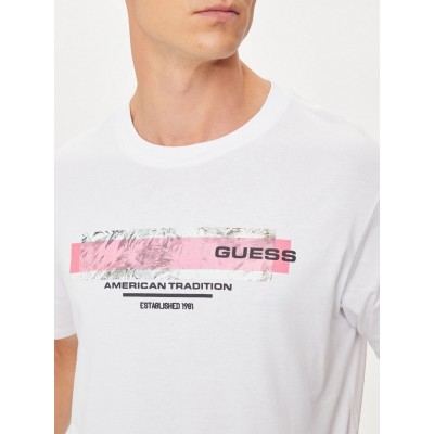 Camiseta Guess Hombre Blanca 2