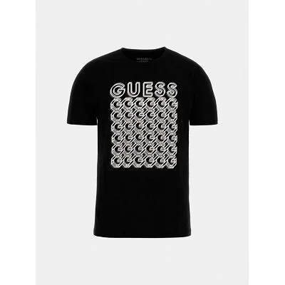 Camiseta Guess Hombre Negra