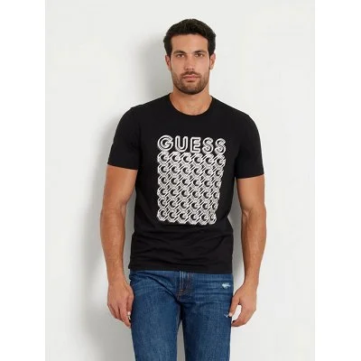 Camiseta Guess Hombre Negra 2