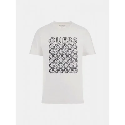 Camiseta Guess Hombre Blanca