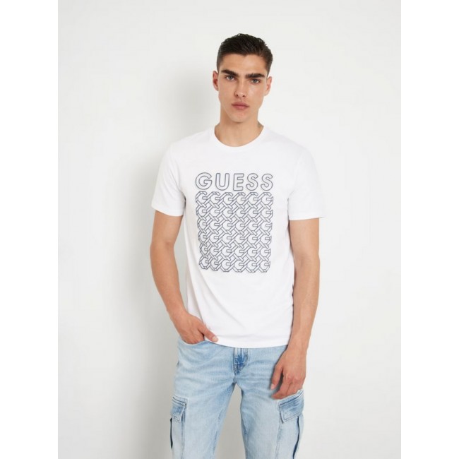 Camisetas Guess Outlet Camiseta Guess Eco Logo Para Hombre