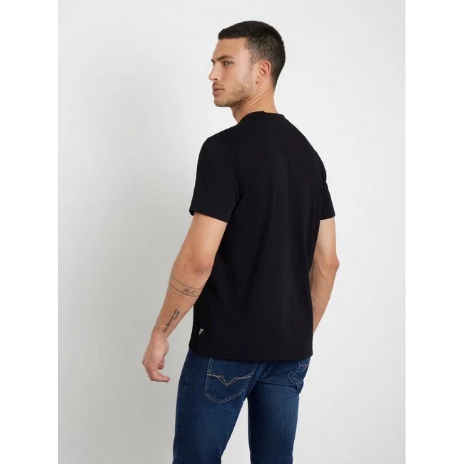 Camiseta Guess Hombre Negra Camiseta Guess Hombre Negra