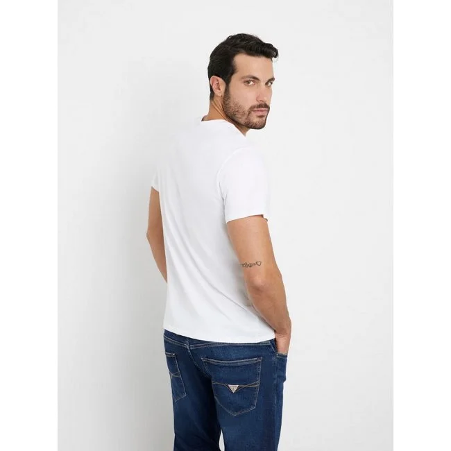 Camiseta Guess Hombre Blanca