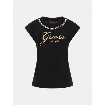 Camiseta Guess Mujer Negra