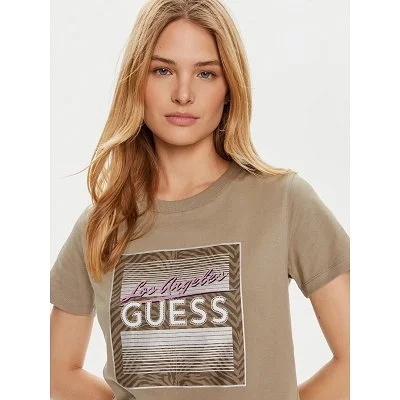 Camiseta Guess Mujer Verde 2