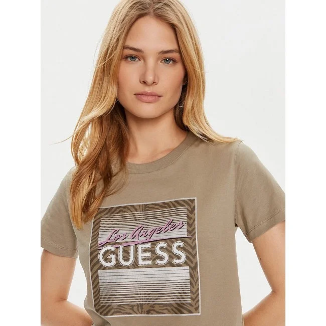 Camiseta Guess Mujer Verde