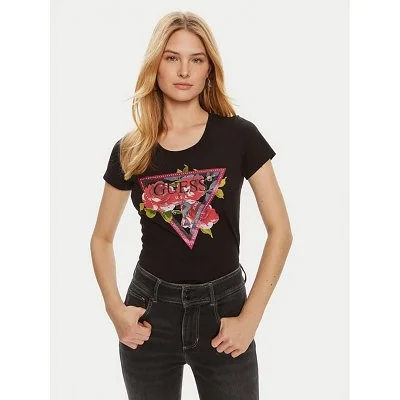 Camiseta Guess Mujer Negra