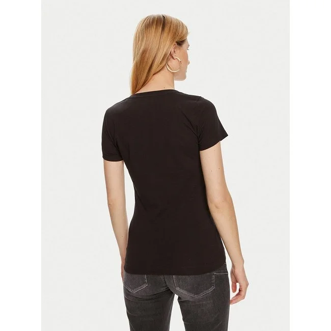 Camiseta Guess Negra Mujer