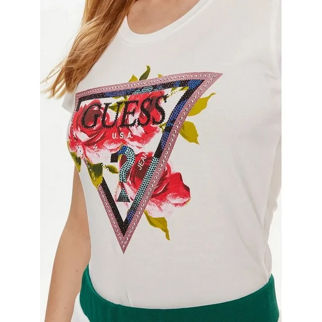 Camiseta Guess Mujer Blanca
