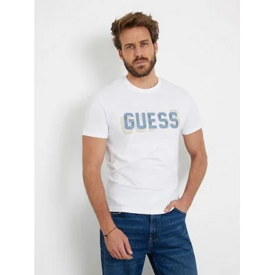 Camiseta Guess Hombre Blanca