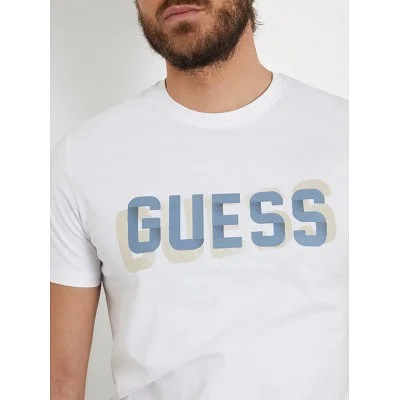 Camiseta Guess Hombre Blanca 2
