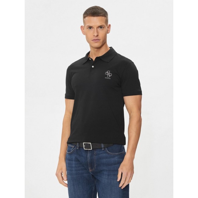 Polo Guess Hombre Negro