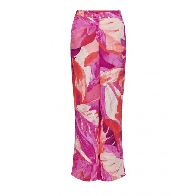 Pantalón ONLY Rosa Estampado Mujer
